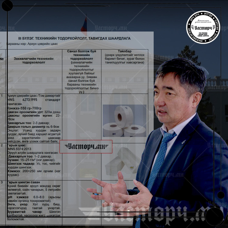 Удирдлагын академийн Д.БАЙГАЛ захирал 25 саяар “00 ЦААС” авна